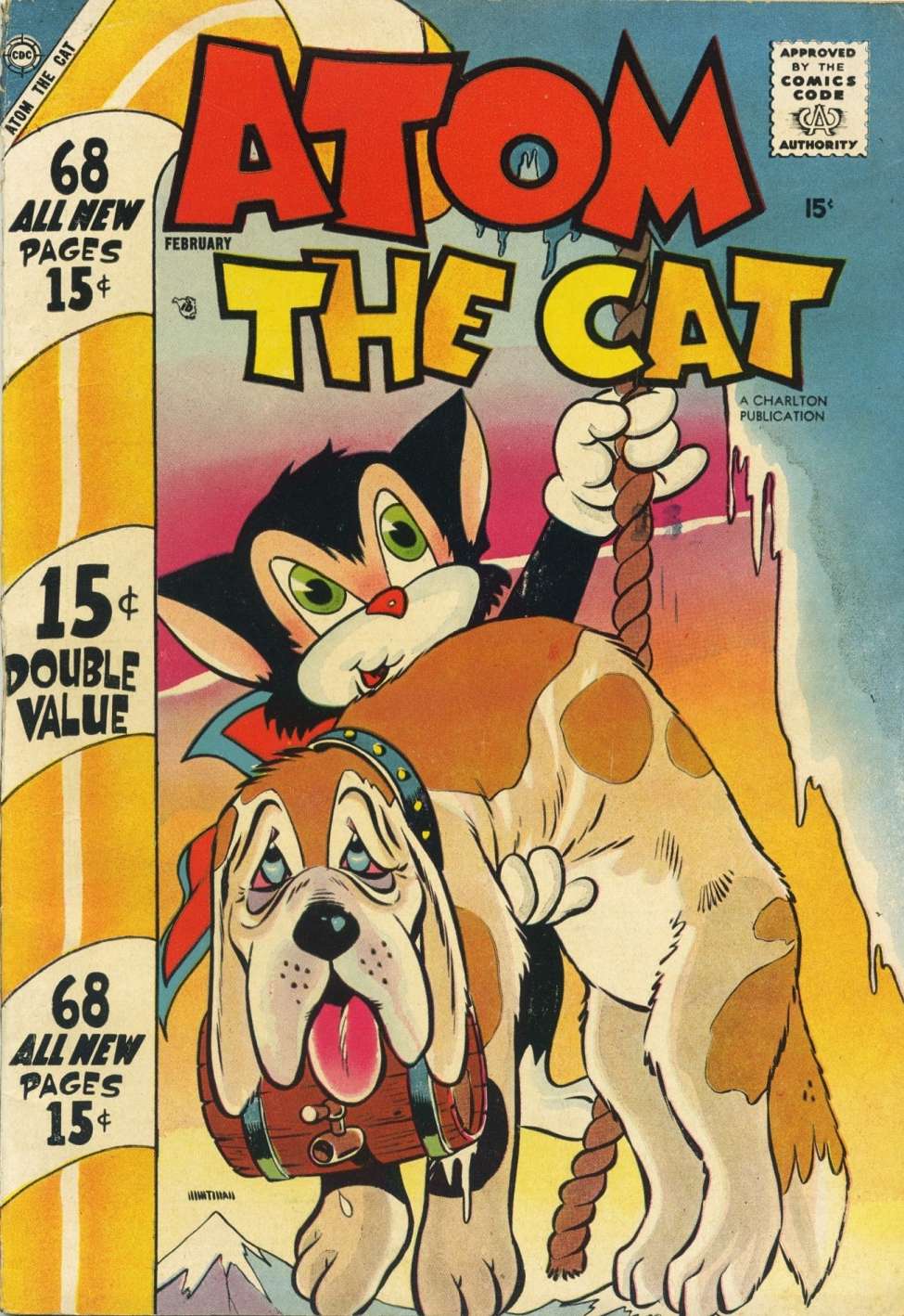 Comic Book Cover For Atom the Cat 11