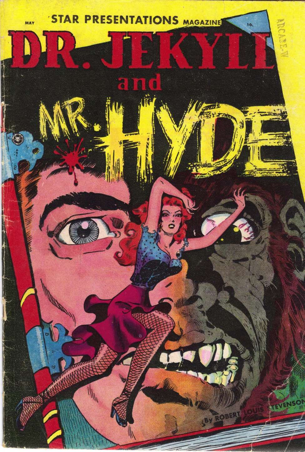 Comic Book Cover For A Star Presentation Magazine 3 - Dr. Jekyll & Mr. Hyde
