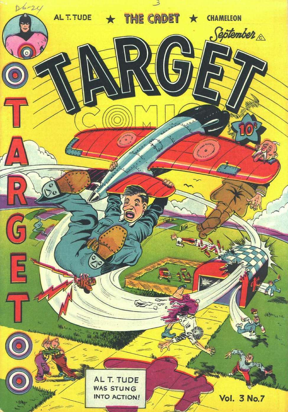 Book Cover For Target Comics v3 7