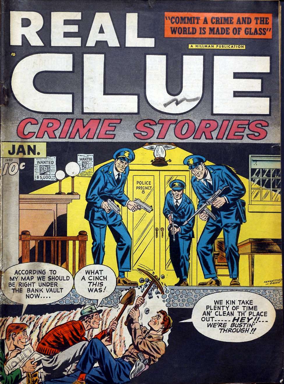 Book Cover For Real Clue Crime Stories v2 11