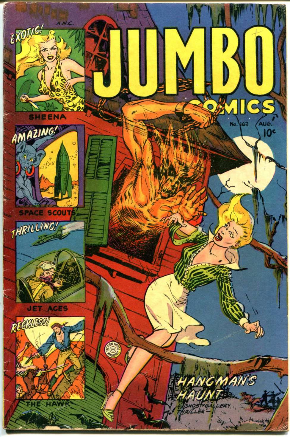 Book Cover For Jumbo Comics 162