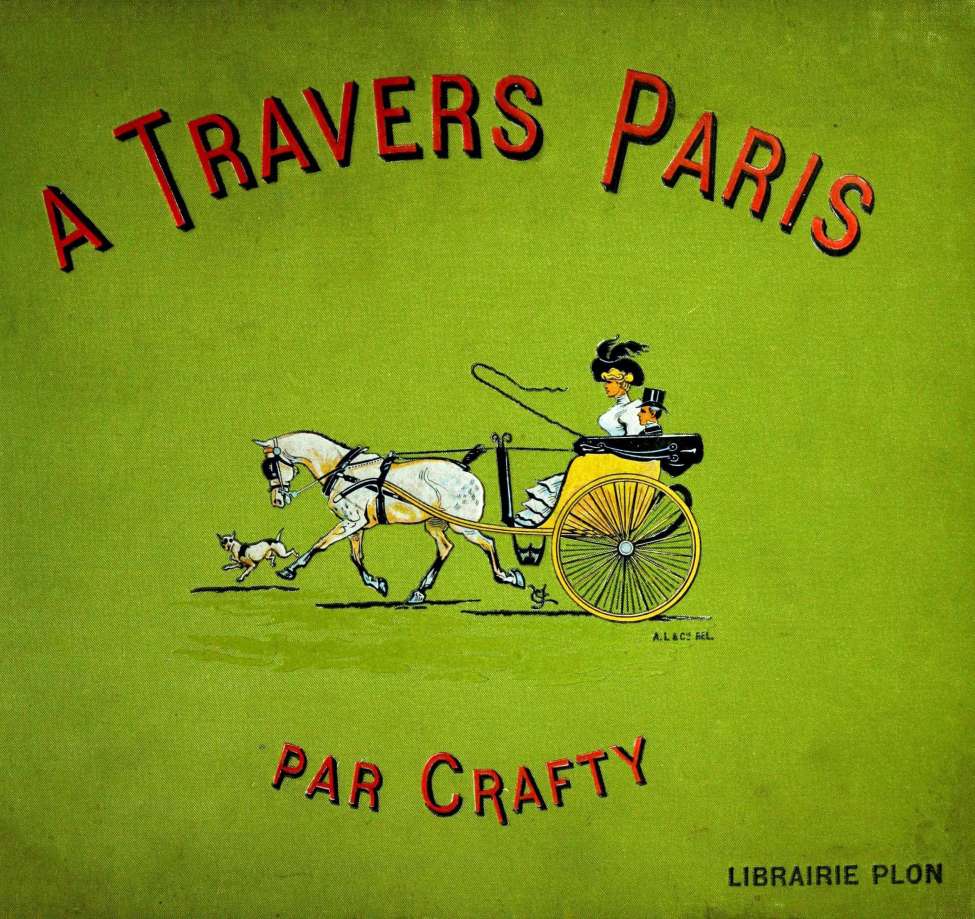 Book Cover For A Travers Paris Par Crafty