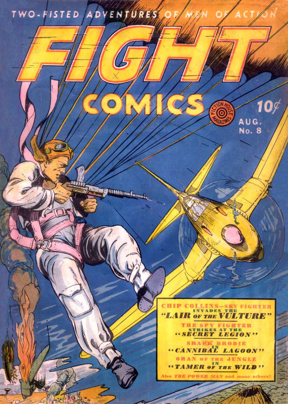 Comic Book Cover For Fight Comics 8