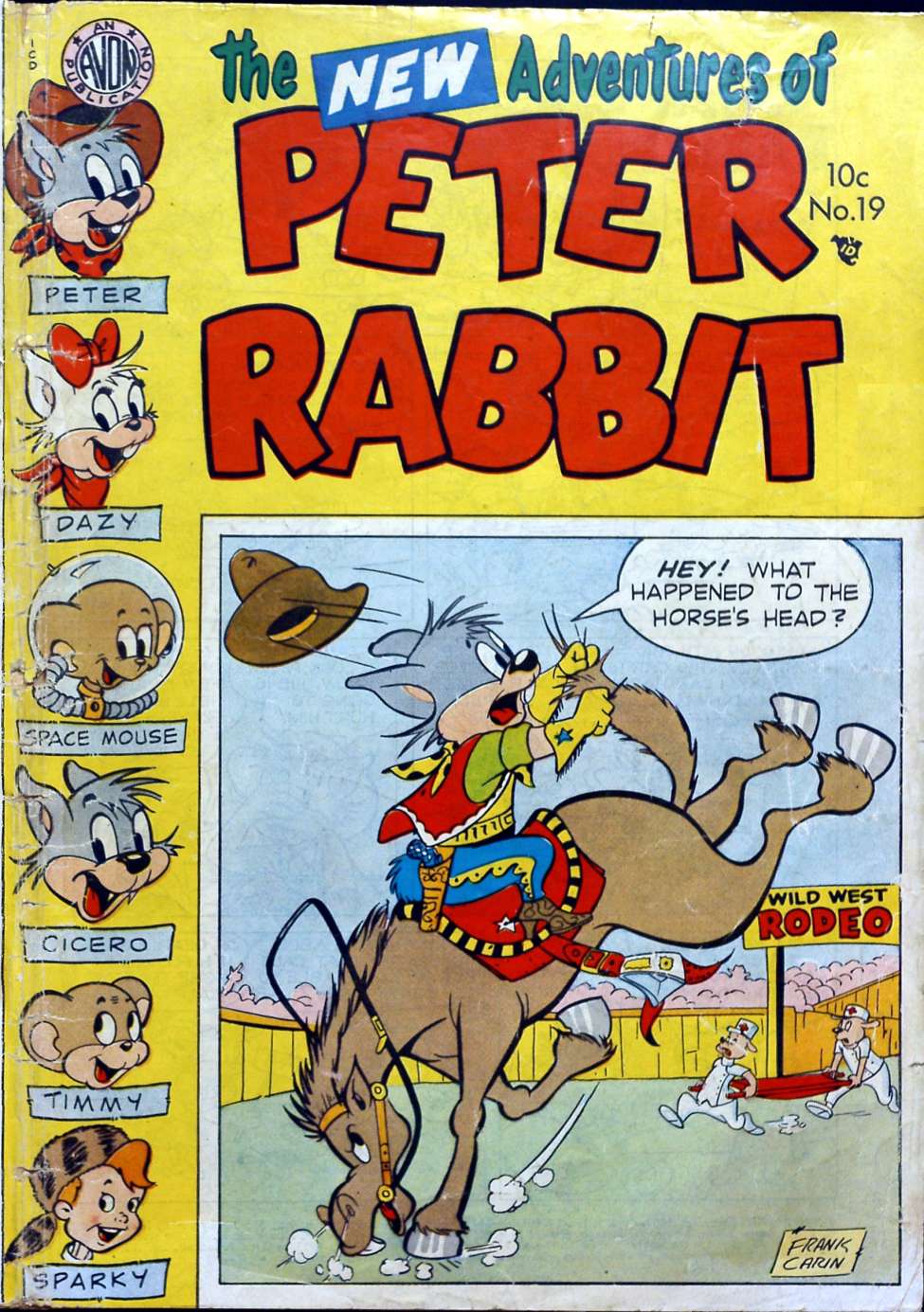 Comic Book Cover For Peter Rabbit 19