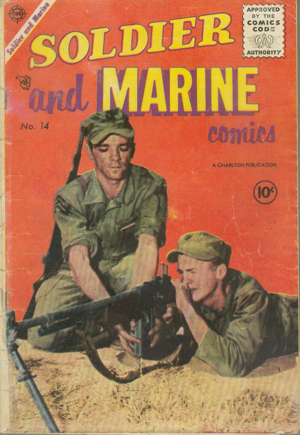 Comic Book Cover For Soldier and Marine Comics 14 - Version 1