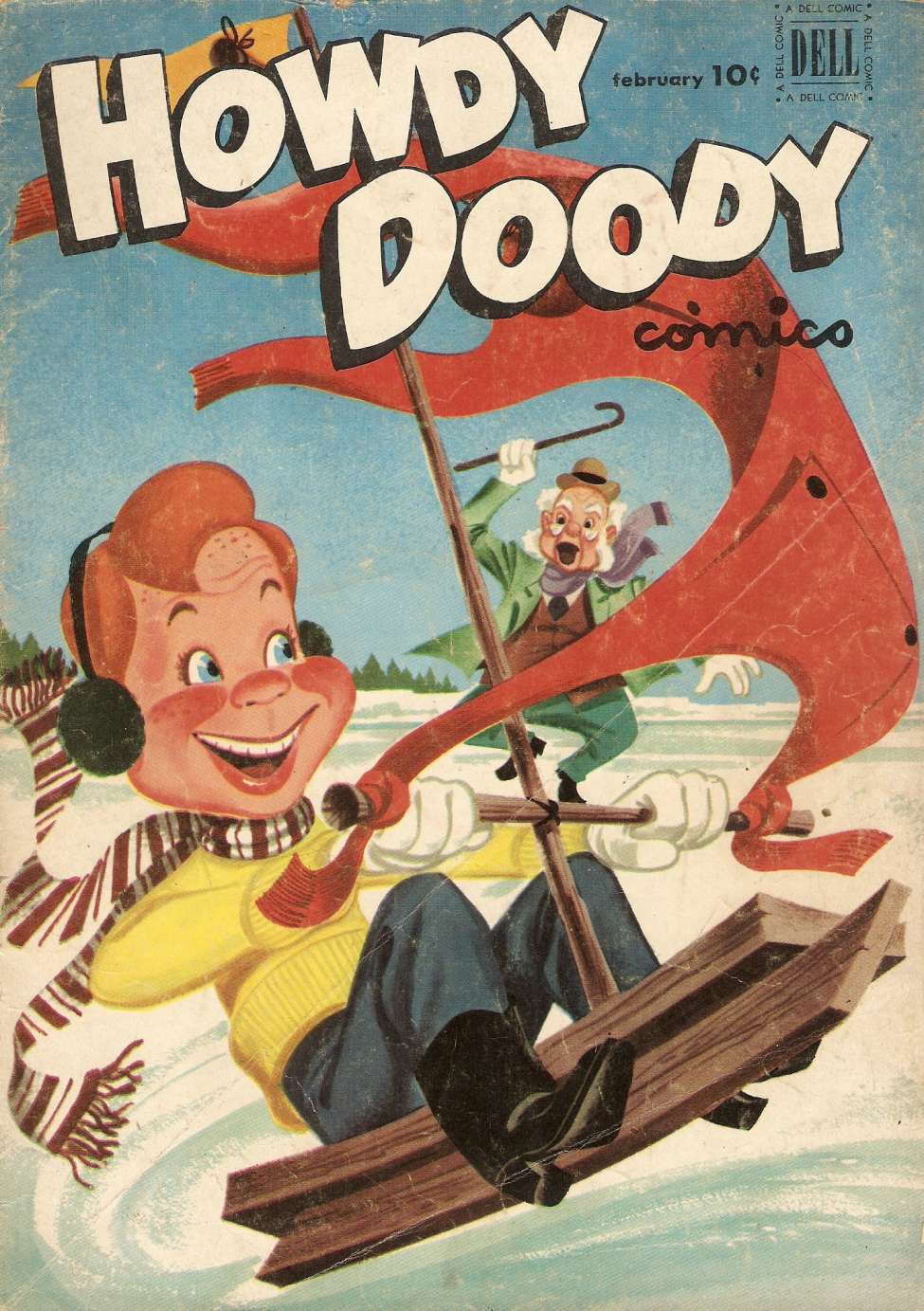 Comic Book Cover For Howdy Doody 14