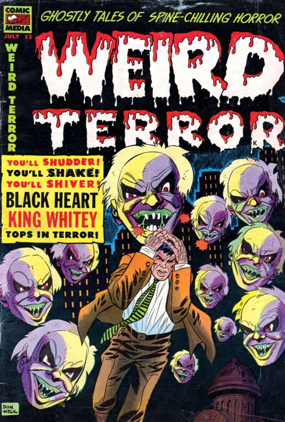 Comic Book Cover For Weird Terror 12