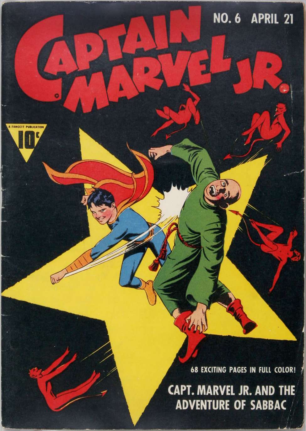 Book Cover For Captain Marvel Jr. 6