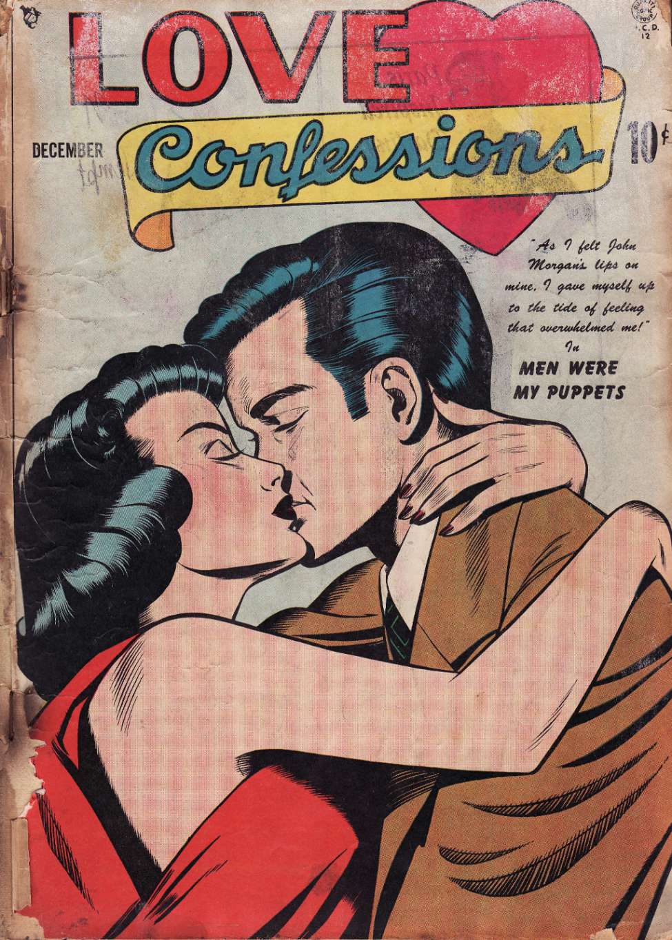 Comic Book Cover For Love Confessions 2