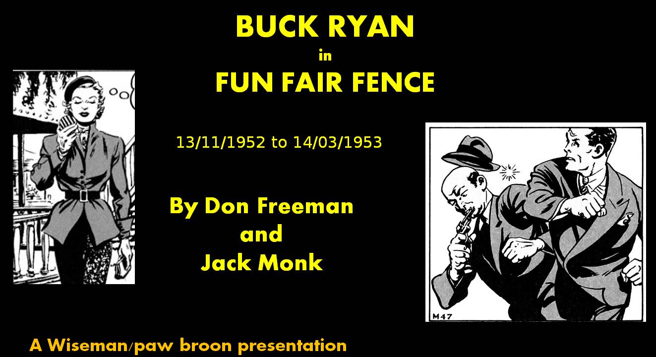 Book Cover For Buck Ryan 49 - Fun Fair Fence