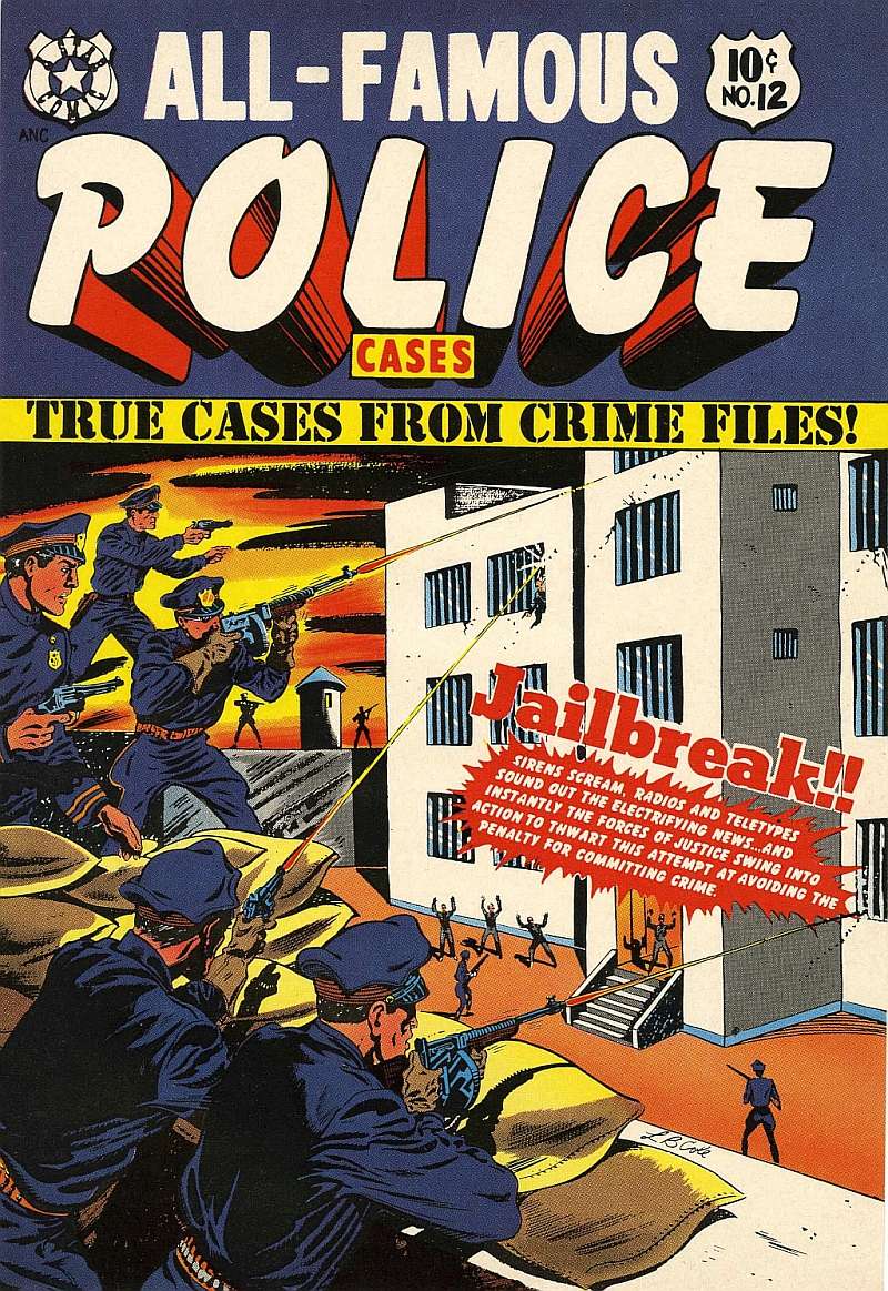 Comic Book Cover For All-Famous Police Cases 12