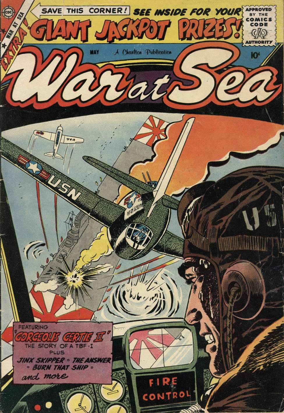 Comic Book Cover For War at Sea 30