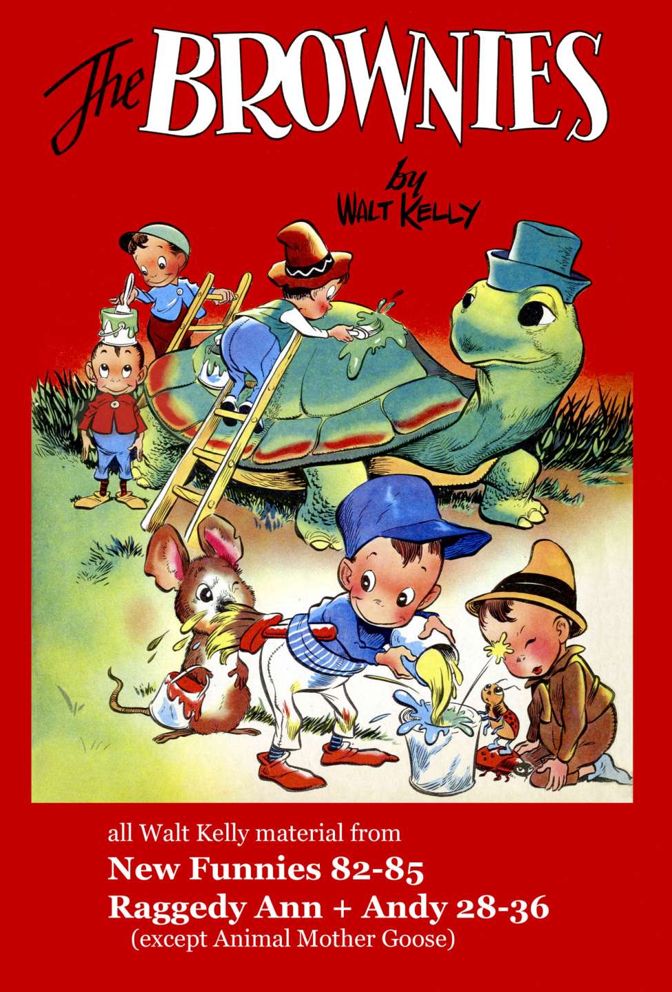 Book Cover For Walt Kelly's The Brownies Collection