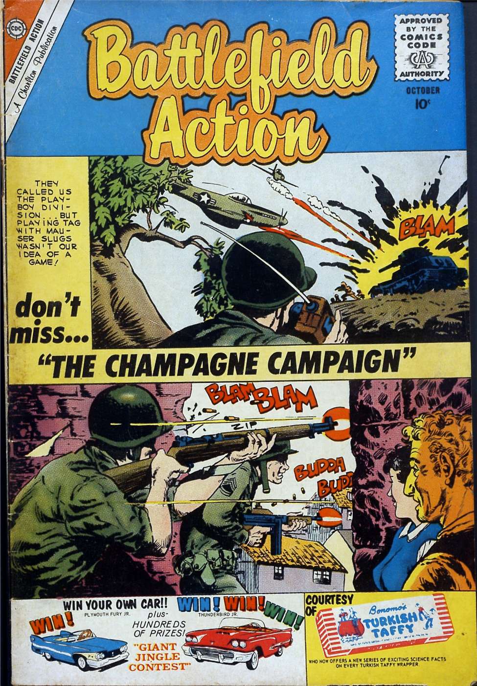 Comic Book Cover For Battlefield Action 32