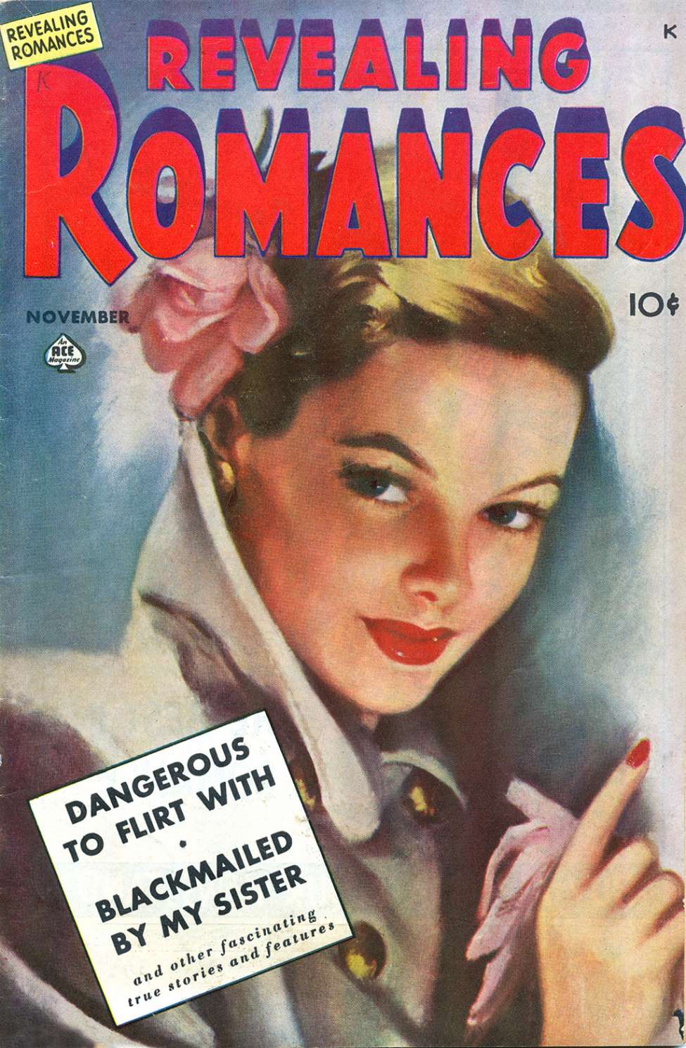 Comic Book Cover For Revealing Romances 2 - Version 2