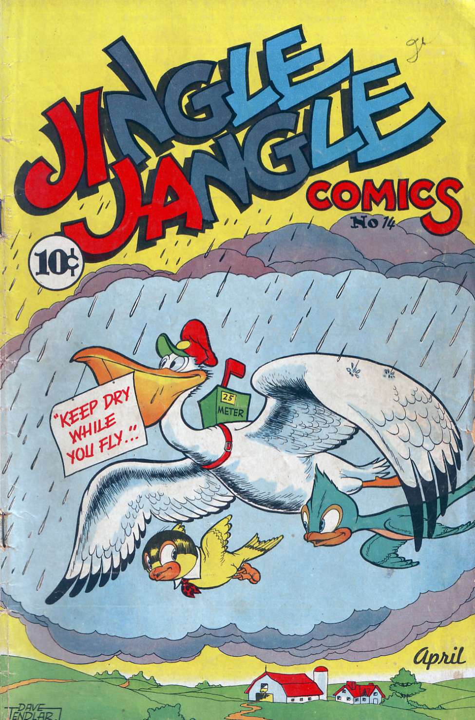 Comic Book Cover For Jingle Jangle Comics 14