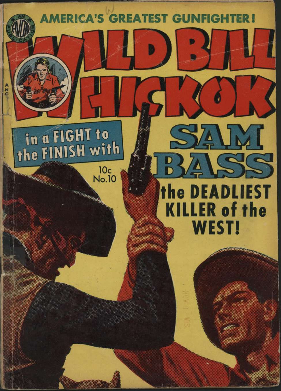 Comic Book Cover For Wild Bill Hickok 10