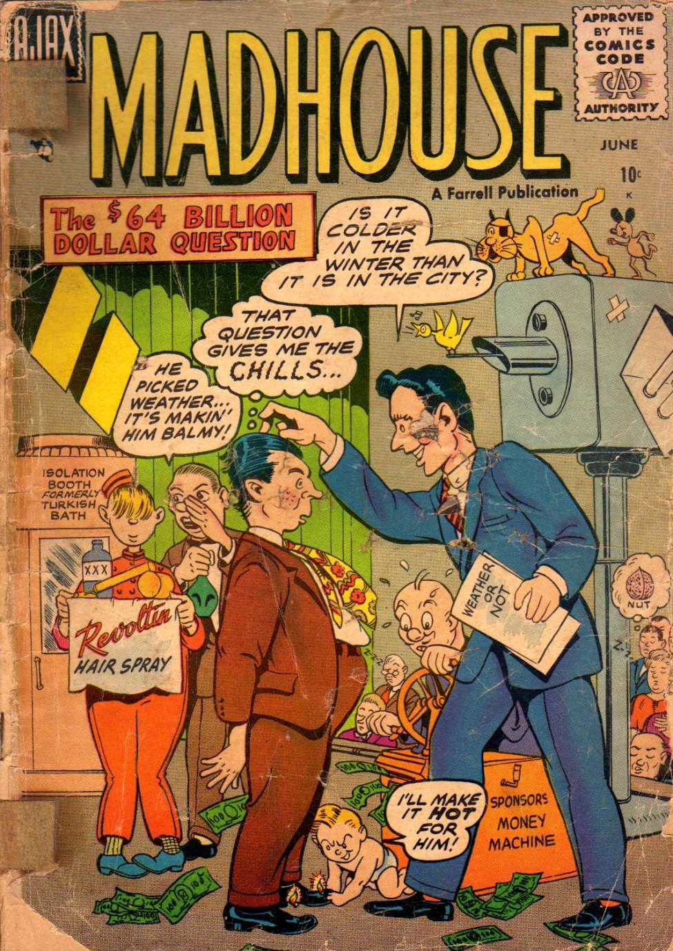 Comic Book Cover For Madhouse 1