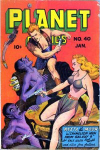 Large Thumbnail For Planet Comics 40