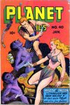 Cover For Planet Comics 40