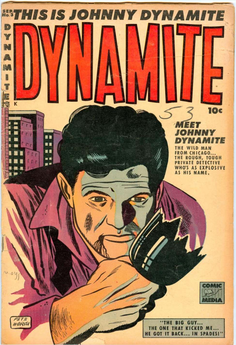 Comic Book Cover For Dynamite 3