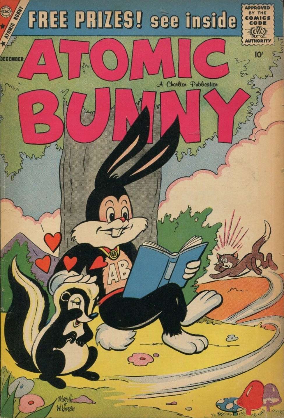 Book Cover For Atomic Bunny 19 - Version 2