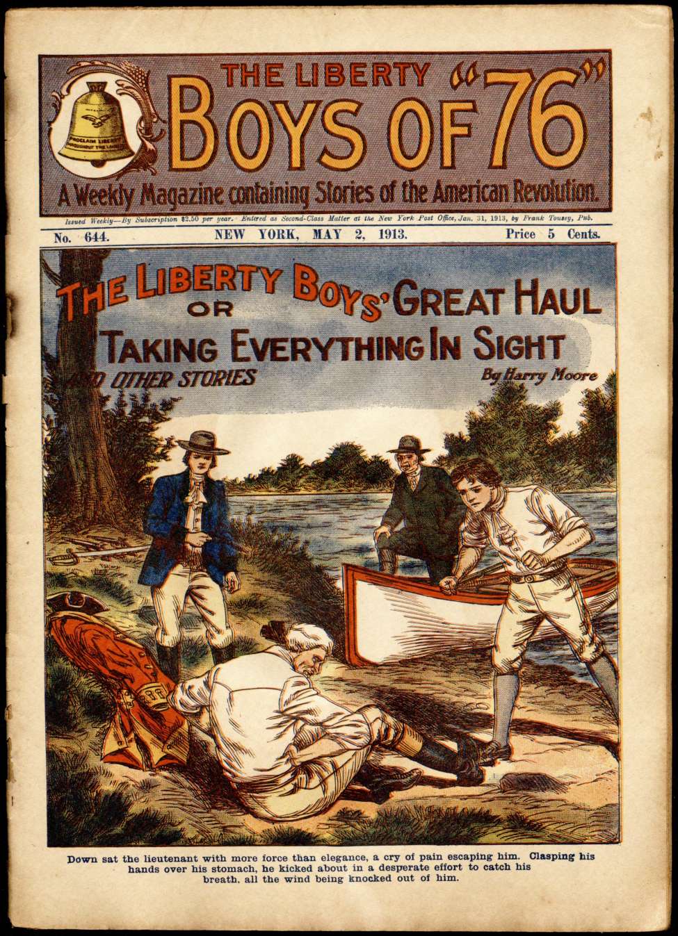 Book Cover For The Liberty Boys of 76 644 - The Liberty Boys' Great Haul