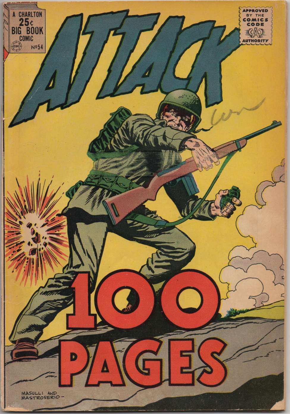 Book Cover For Attack v1 54