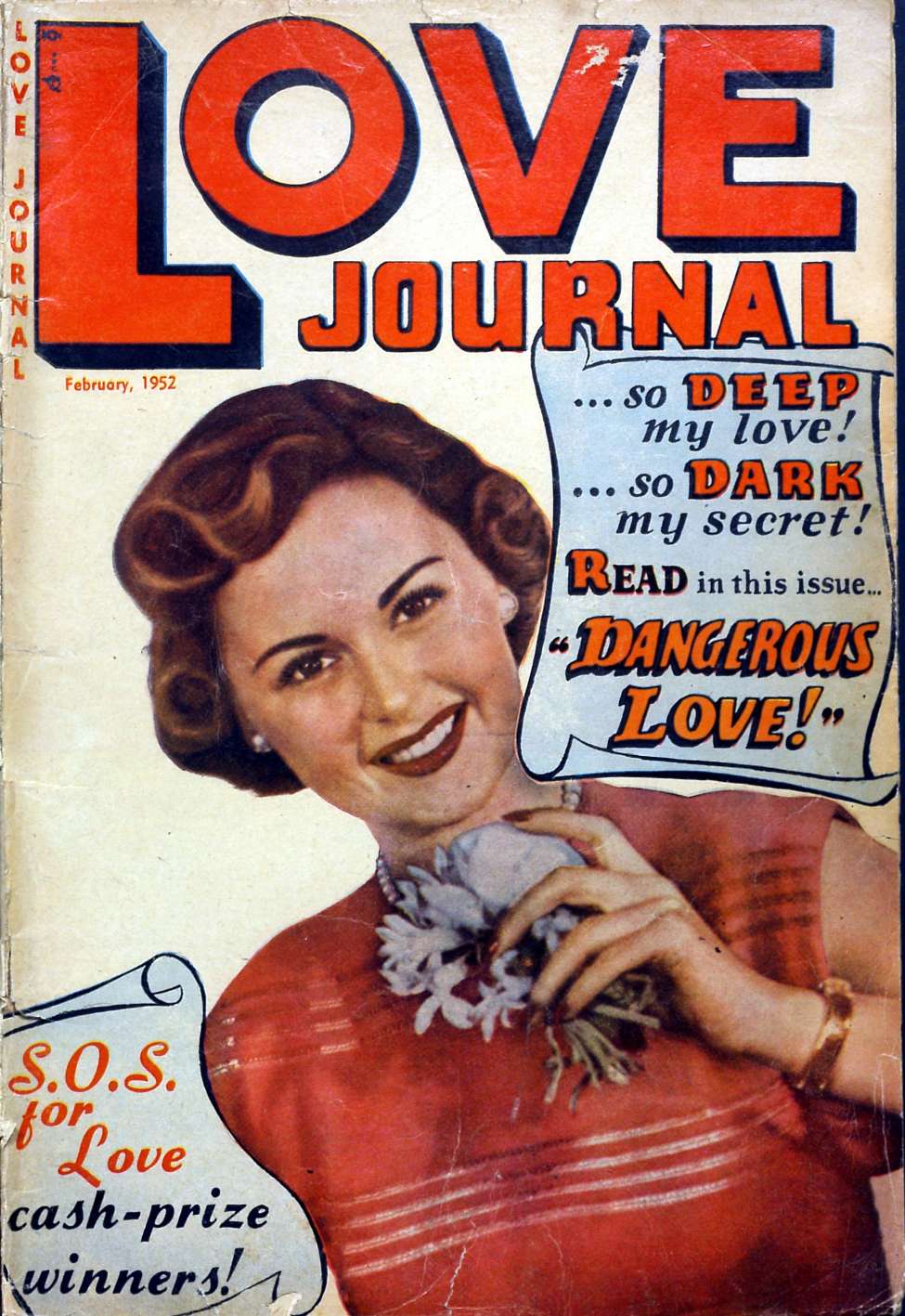 Comic Book Cover For Love Journal 12