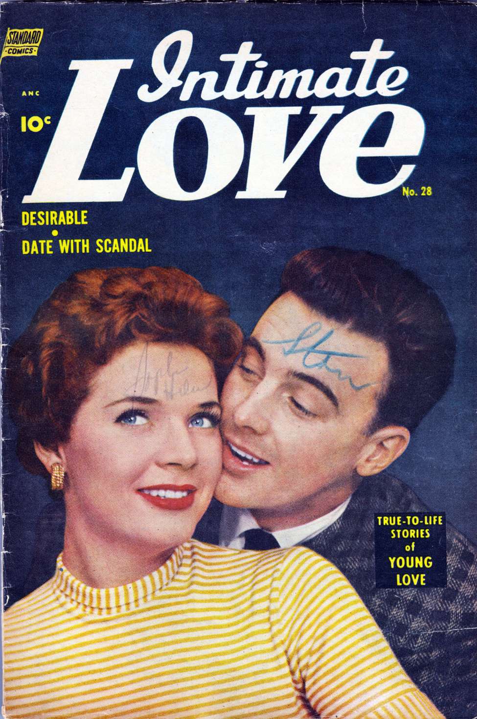 Comic Book Cover For Intimate Love 28
