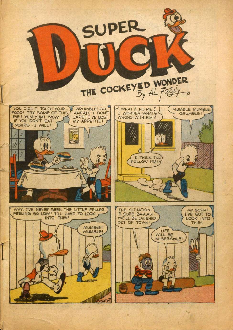 Comic Book Cover For Super Duck 18 - Version 1