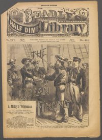 Large Thumbnail For Beadle's Half Dime Library 441 - The Ocean Firefly