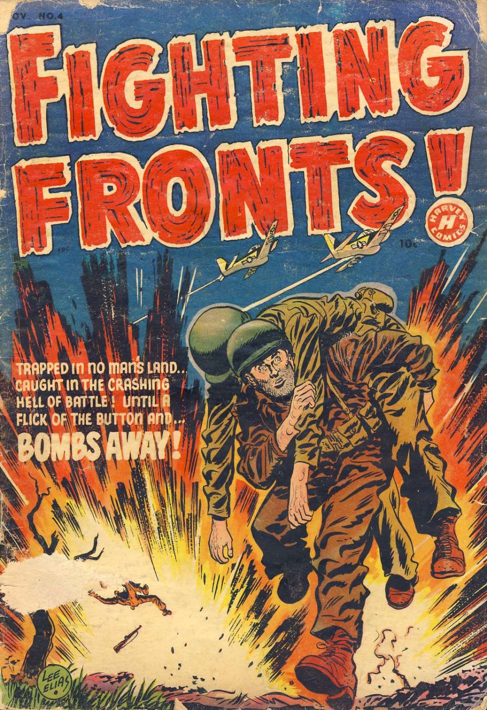 Comic Book Cover For Fighting Fronts 4