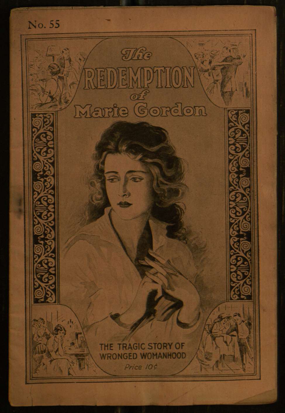 Book Cover For The Redemption of Marie Gordon 55 - Cora Lane Sherman