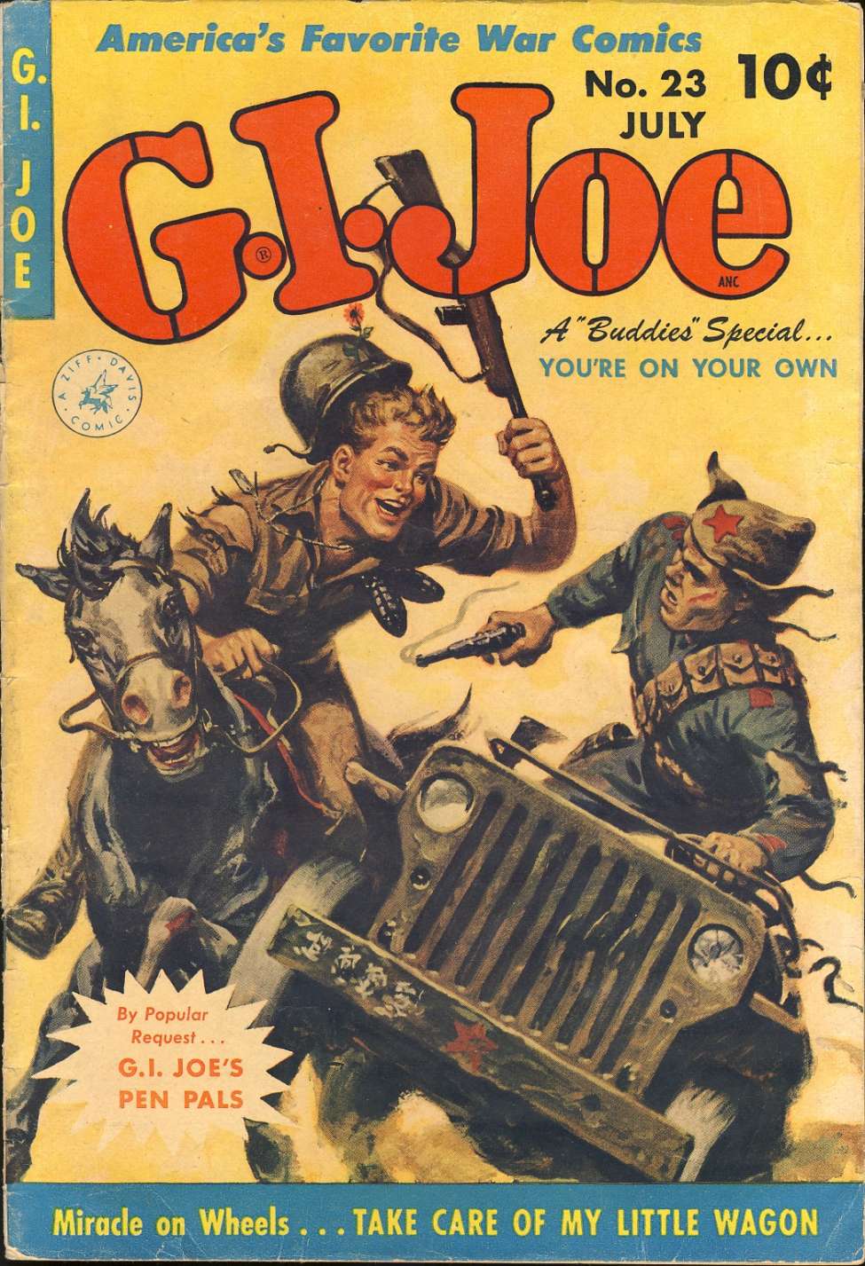 Comic Book Cover For G.I. Joe 23