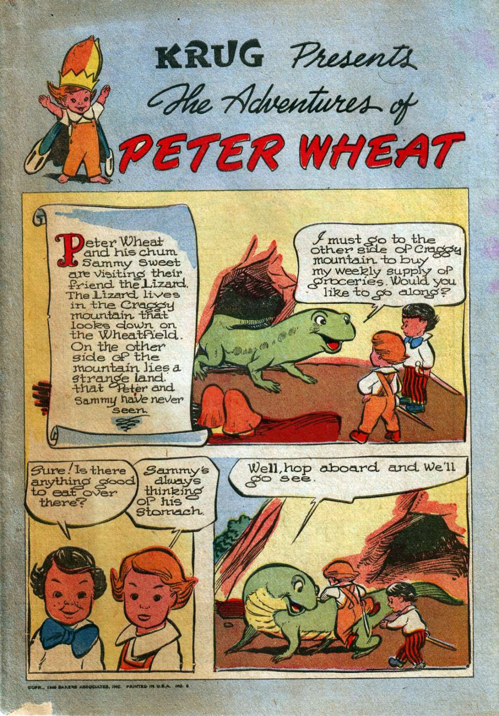 Comic Book Cover For The Adventures of Peter Wheat 8