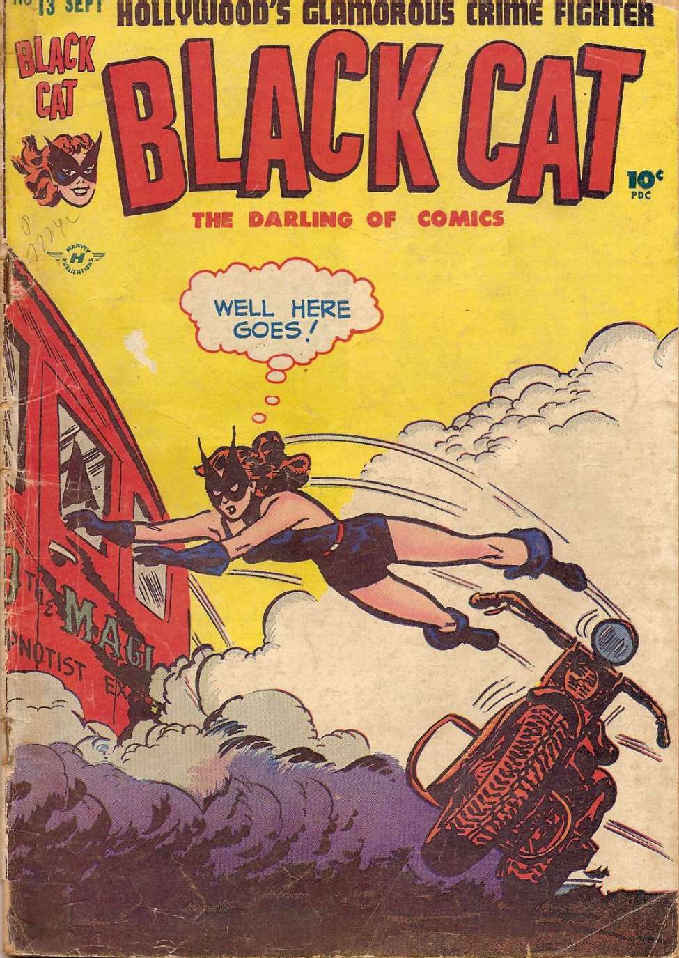 Comic Book Cover For Black Cat 13 - Version 1