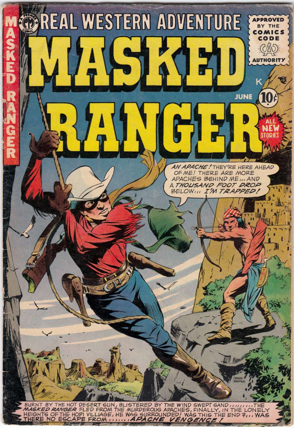 Comic Book Cover For Masked Ranger 8