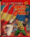 Cover For Super Detective Library 33 - Danger - The Saint at Work!