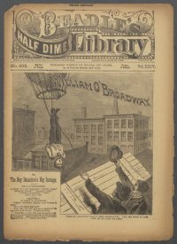 Large Thumbnail For Beadle's Half Dime Library 605 - William O'Broadway