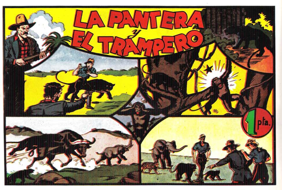 Comic Book Cover For Jorge y Fernando 31 - La pantera y el trampero