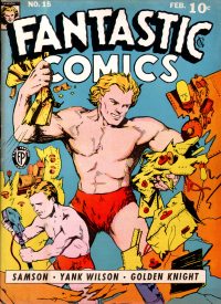 Large Thumbnail For Fantastic Comics 15 - Version 2