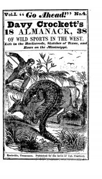 Large Thumbnail For Davy Crockett's Almanack 1838