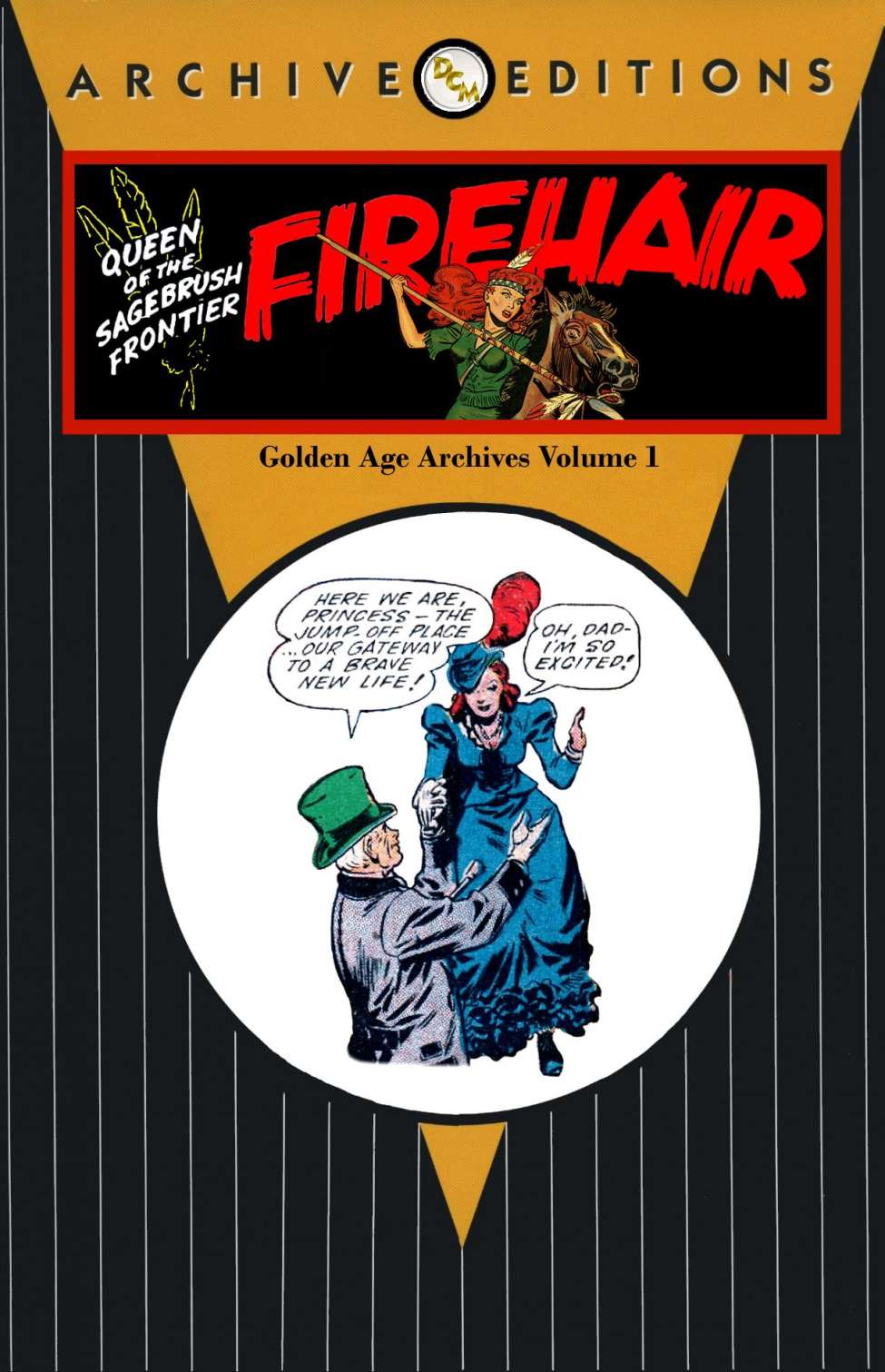 Book Cover For Firehair Golden Age Archives V1