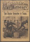 Cover For Beadle's Half Dime Library 832 - The Doctor Detective in Texas