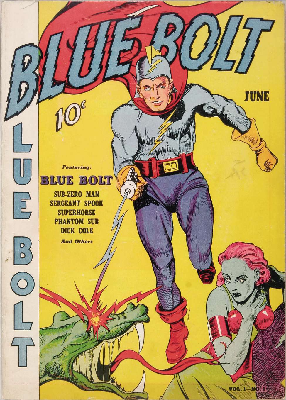 Book Cover For Blue Bolt v1 1 - Version 1