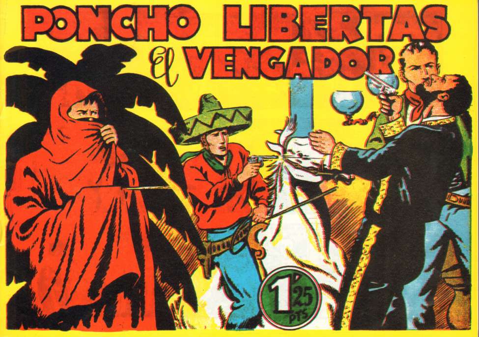 Comic Book Cover For Poncho Libertas 6 - El Vengador