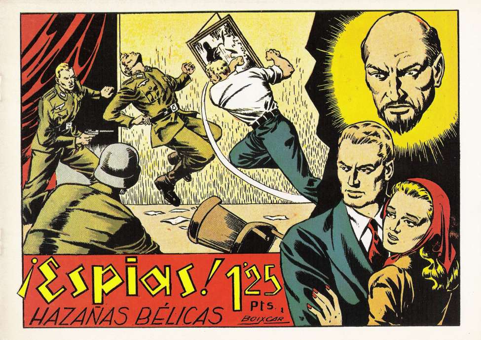 Comic Book Cover For Hazañas Belicas 15 - ¡Espias!