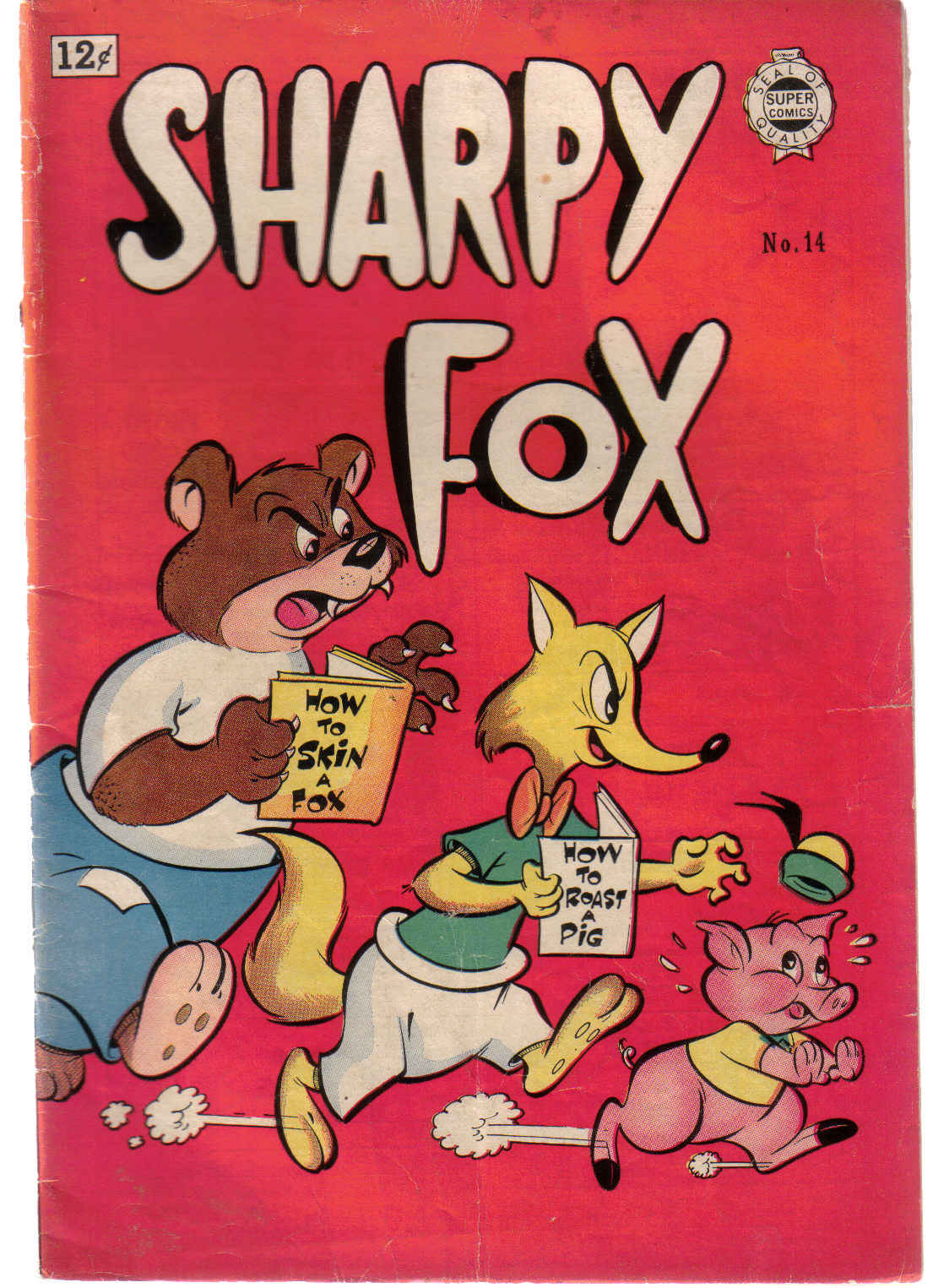 Book Cover For Sharpy Fox 14 - Version 1