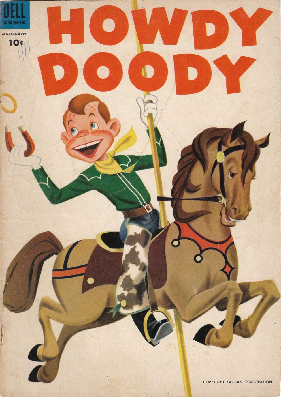 Comic Book Cover For Howdy Doody 27